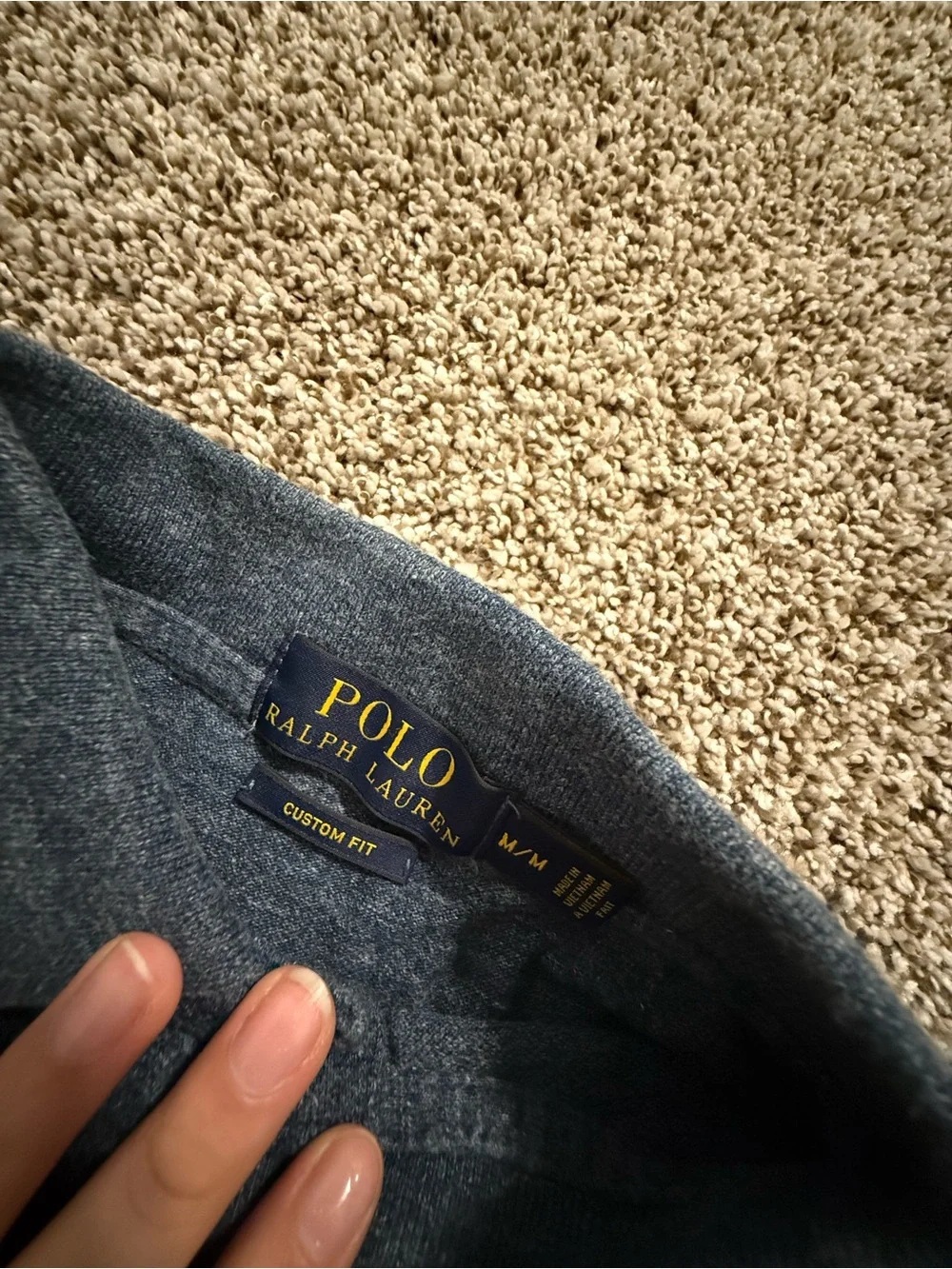 Ralph Lauren embroidered sleeve